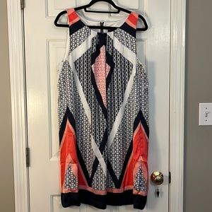 Dana Buchman patterned dress